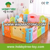 High Quality Plastic Baby Fence Kindergarten School Favorite Kids Playpen Baby