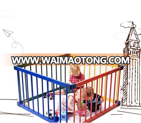 solid wood kids playpen wooden baby playpen easy assembly