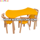 Free combined preschool study table and chair