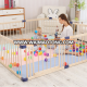 Factory Price Safe Pine Wood Kids Playpen