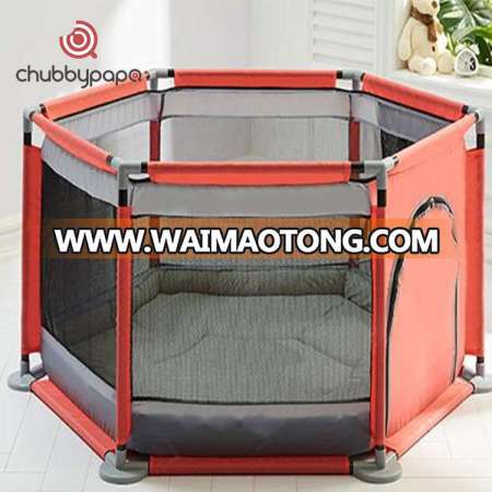 OEM infant folding kids play yard baby playpen for indoor and outdoor